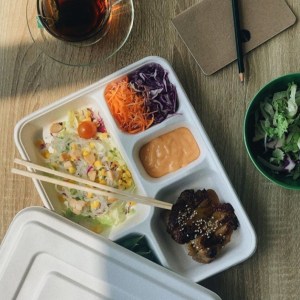 Avani Eco Packaging Products by Kevin Kumala in Bali Island.