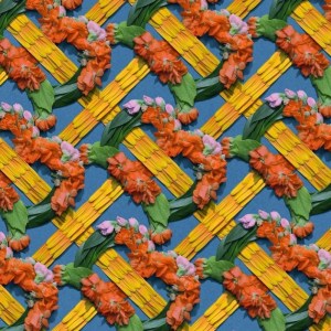 Fashion brand monogram replica byRaku Inoue, a multidisciplinary artist based in Canada