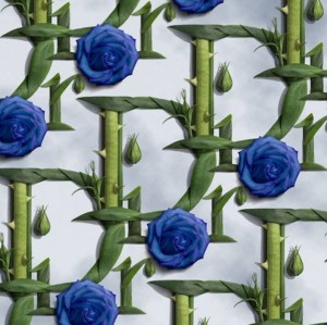 Fashion brand monogram replica byRaku Inoue, a multidisciplinary artist based in Canada