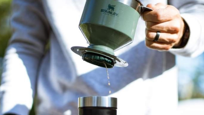 To introduce: the Classic Perfect Brew Pour Over Set by Stanley, a brand of PMI. Image by Stanley brand.