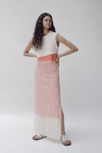 To introduce: MARINA-MOSCONE-RESORT-21 look 17. Image of Marina Moscone.