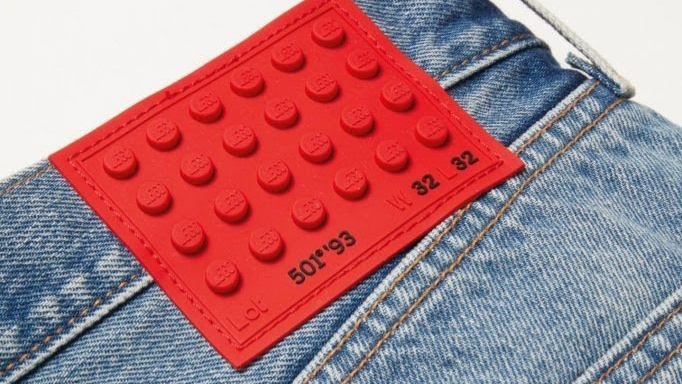 To introduce: LEGO and LEVI'S collaboration. Image by: LEGO.