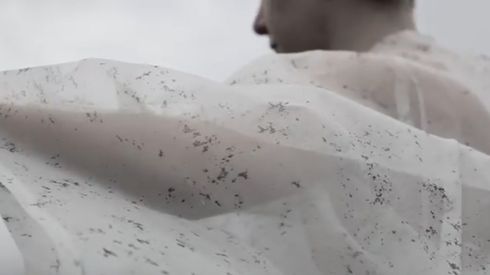 To introduce: Biogarmentry by Roya Aghahi and scientists of University of British Columbia. Image of Roya Aghahi.