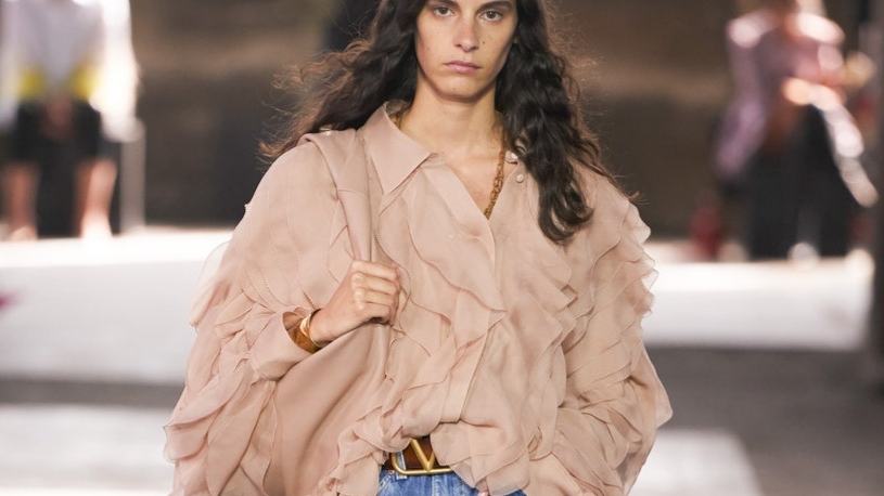 To introduce: Valentino x LEVI'S collaboration SS2021 Fonderie Macchie Milan. Image by: Maison Valentino team.