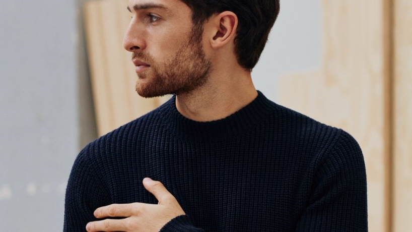 Wool Sweater made from extra fine merino wool of Son Of a Tailor Brand. Image by Son Of A Tailor.