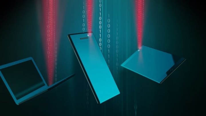 Light becomes data by pureLiFi. Their evaluation kits (EVK) are suited to manufacturers of lighting, mobile devices and connected "things" too. Image by: pureLiFi as posted in Herarld Scotland Business.